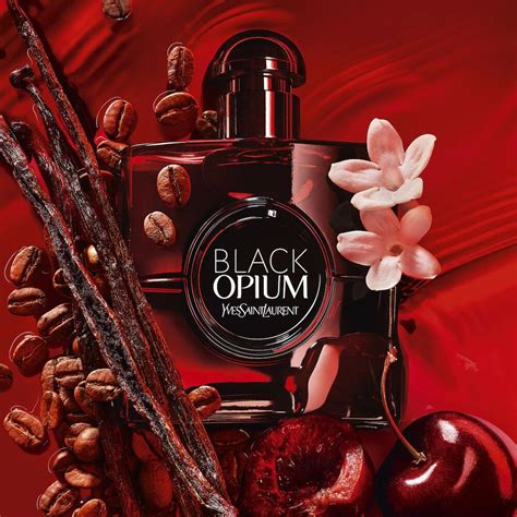 ysl luscious cherry|Yves Saint Laurent Black Opium Eau de Parfum Over Red.